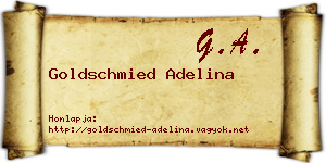 Goldschmied Adelina névjegykártya